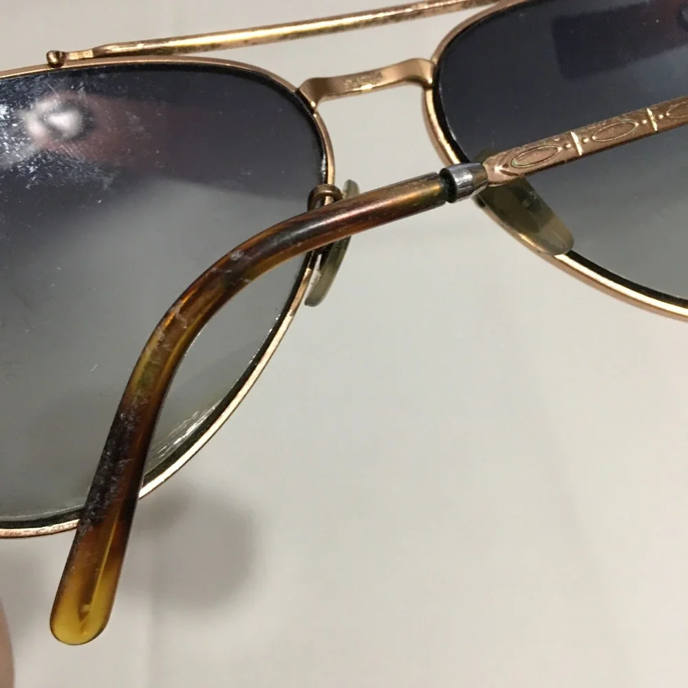 Ray-Ban RB3625 New Aviator 9202/3F Sunglasses Unisex 58mm Gold Blue Italy